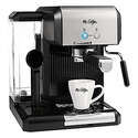 Mr. Coffee Caf� Steam Automatic Espresso and Cappuccino Machine, Silver/Black