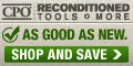CPO Reconditioned Tools Coupons