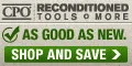 CPO Reconditioned Tools Code Promo