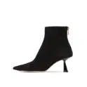 JIMMY CHOO 65毫米“KIX”麂皮及踝靴
