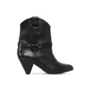 ISABEL MARANT 75毫米“DEANE”皮革牛仔靴