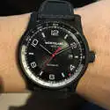 Montblanc 万宝龙 Timewalker 时光行者系列 黑色男士经典腕表 113876