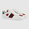 Gucci 爱心小白鞋