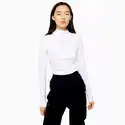 Adidas 抽象线条半高领修身打底上衣