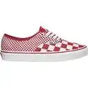 Vans 万斯 Authentic 红棋格帆布鞋