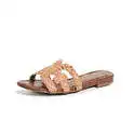 小码有货~Sam Edelman Beckie Slide 编织皮革凉鞋