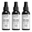 每瓶约41.7元！NYX 定妆喷雾 白色光泽款 适合干性肤质 3 x 60ml