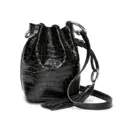 3.6折！Rebecca Minkoff 迷你 Kate 鳄鱼纹水桶包