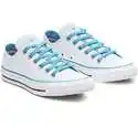 Converse 匡威 All Star 系列 蓝白色低帮帆布鞋