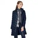 Calvin Klein 卡尔文·克莱恩 Chevron 女士轻量中长款防寒羽绒服