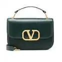 Valentino Garavani VLOCK 孔雀绿小包包