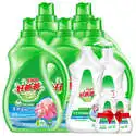 史低价！好爸爸 Kispa 天然亲肤洗衣液套装 8.06kg*2套