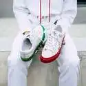 两色可选！Converse 匡威 x GOLF Le Fleur* 小花联名款 One Star 全新低帮鞋