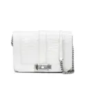 Rebecca Minkoff 小号鳄鱼纹 Love 链条斜挎包