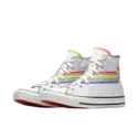 可DIY！Converse 匡威 All Star 彩虹高帮帆布鞋