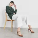 限时免邮！Charles & Keith 小CK 搭扣高跟凉鞋