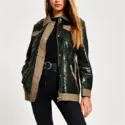 River Island 亮片拼接夹克外套