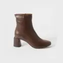 LOQ Brown Georgia 高跟皮靴