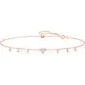 Swarovski One 粉色爱心 Choker