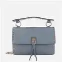 Rebecca Minkoff Darren 雾霾灰蓝翻盖单肩包