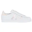 adidas Originals 三叶草 Superstar 大童款板鞋 粉镭射