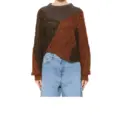 ISABEL MARANT ÉTOILE 拼贴羊毛针织衫