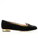 35.5码有货~CHARLOTTE OLYMPIA Kitty 猫头鞋