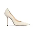 JIMMY CHOO 白色高跟鞋