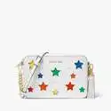 Michael Kors Ginny 荔枝纹星星斜挎包