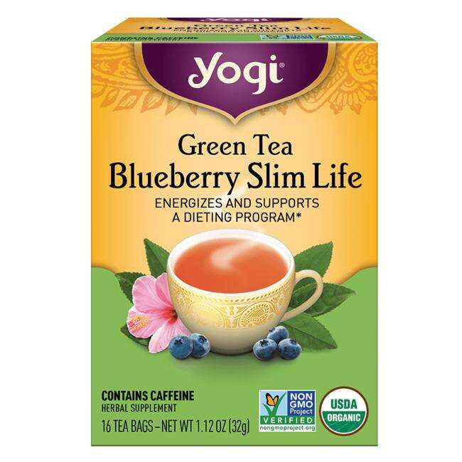 Yogi Tea 绿茶蓝莓茶