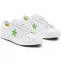 3.3折！Converse 匡威 One Star 白绿拼色低帮鞋