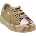 3.9折！Puma 彪马 Suede 卡其色金属头运动鞋