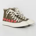 Converse X Comme des Garçons Play 高帮帆布鞋