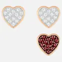 Swarovski 施华洛世奇爱心多个耳钉