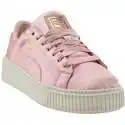 Puma 彪马 粉色缎面运动鞋