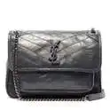 SAINT LAURENT Niki 灰色中号包包