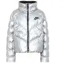 NIKE 银色羽绒服