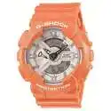 Casio 卡西欧 G-Shock GA110SG-4A 橙色双显运动腕表