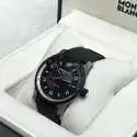 Montblanc 万宝龙 Timewalker 时光行者系列 黑色男士经典腕表 115080