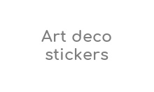 Art deco stickers Code Promo