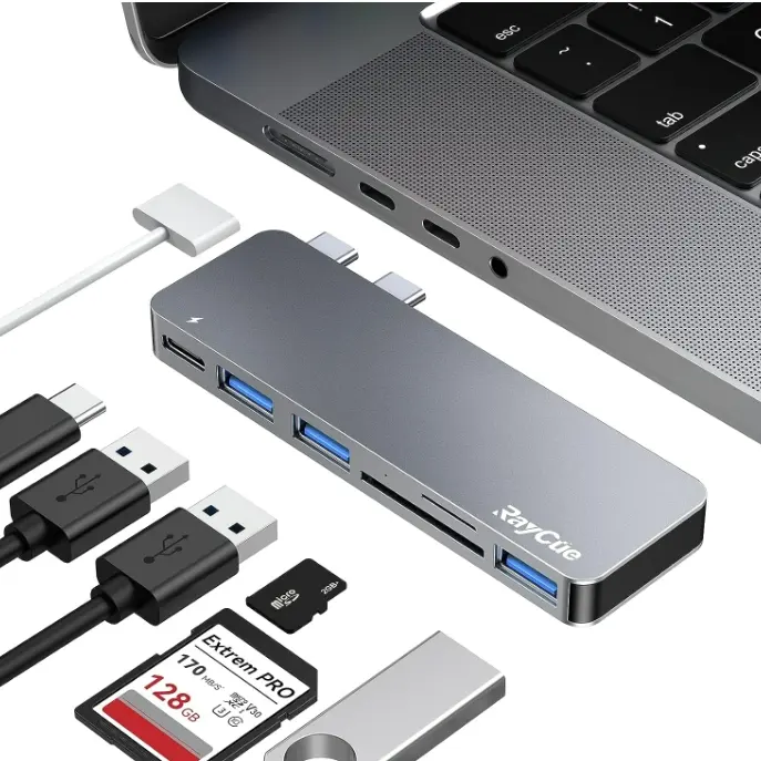Amazon：RayCue USB C 集线适配器