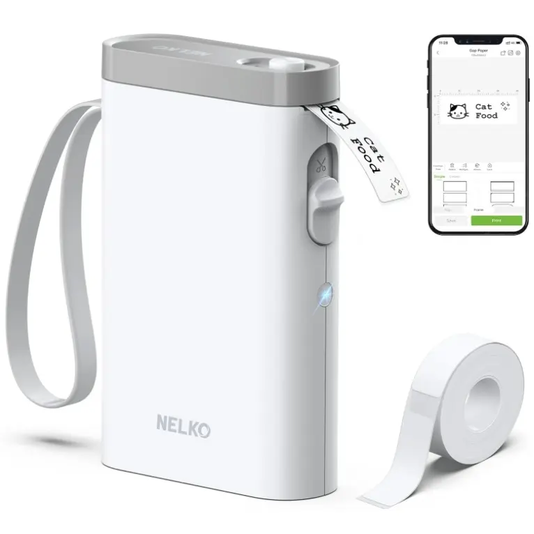 Amazon: NELKO Label Maker Machine with Tape