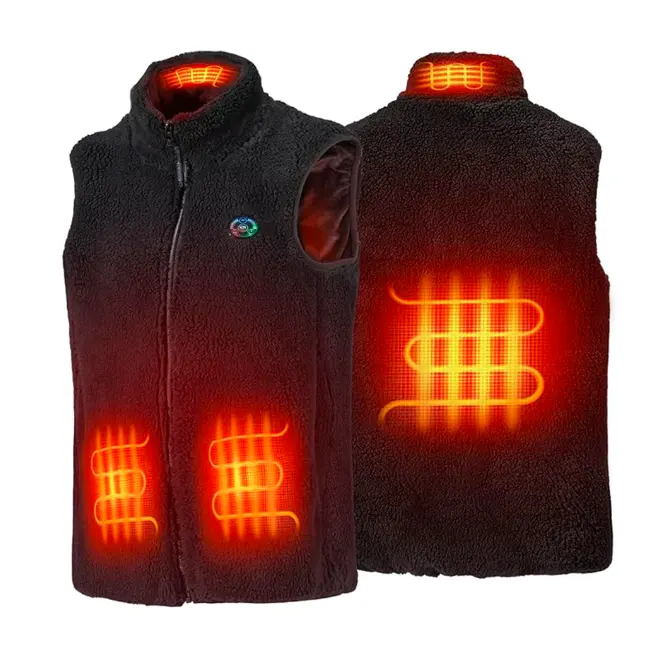 Women Fleece Heated Vest