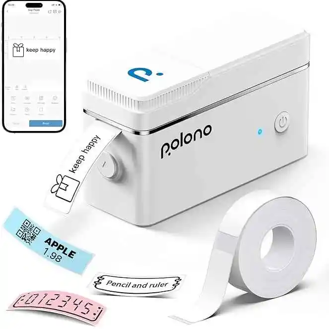 POLONO P31S 便携式带胶带标签机