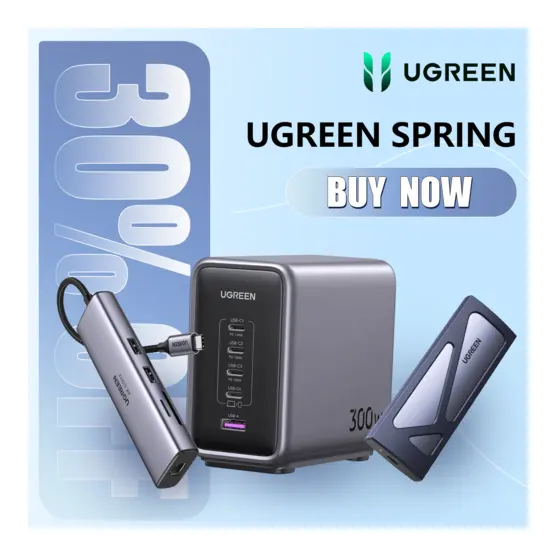UGREEN: Featured Deals Up to 50% OFF