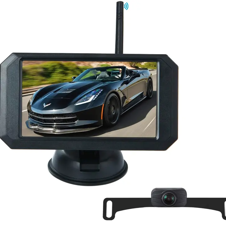 YIMU Wireless Backup Camera for Car/Truck/Trailer/Pickup/SUV/Camper