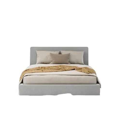 SoftFrame Designs：床架和床头板套装低至$849.99