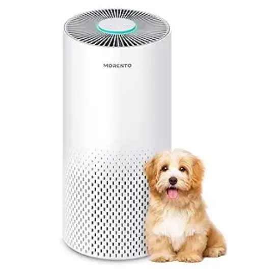Air Purifiers for Home Large Room Up to 1076 Ft2  with 7 Color Light