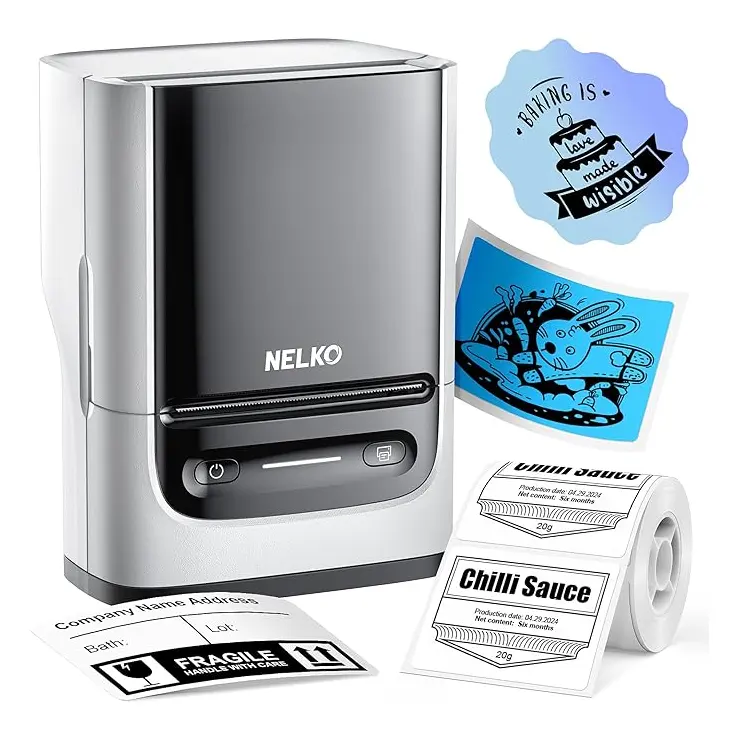 Nelko Label Maker Machine with Tape