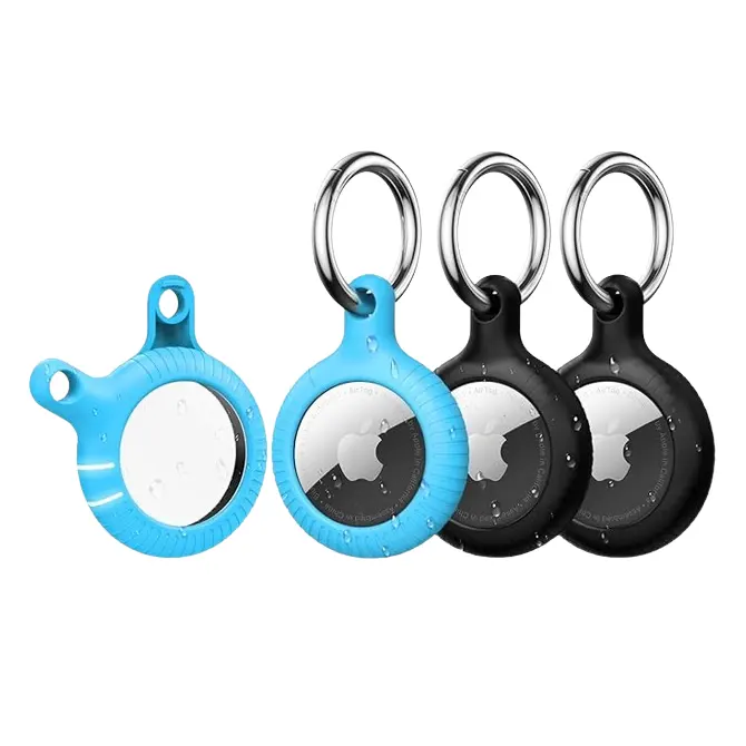 YOSH 4-Pack Airtag Holder with Keychain